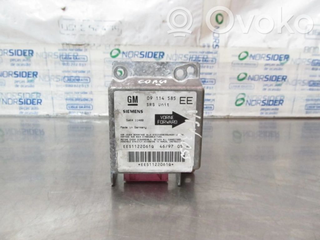Opel Corsa B Airbag control unit/module 