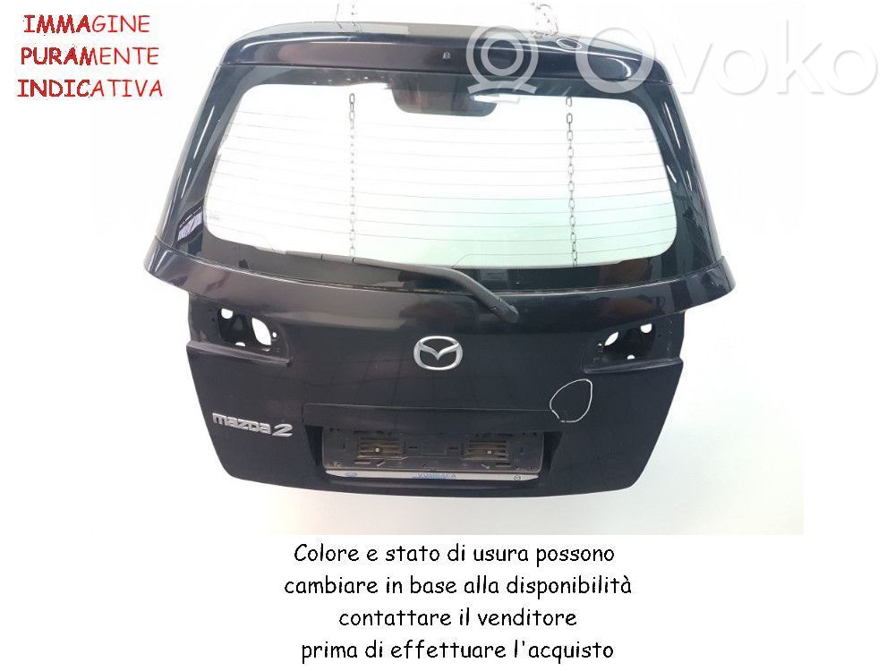 Mazda 2 Tailgate/trunk/boot lid 