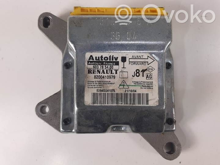 Unidad de control/módulo del Airbag   8200410979,216190878