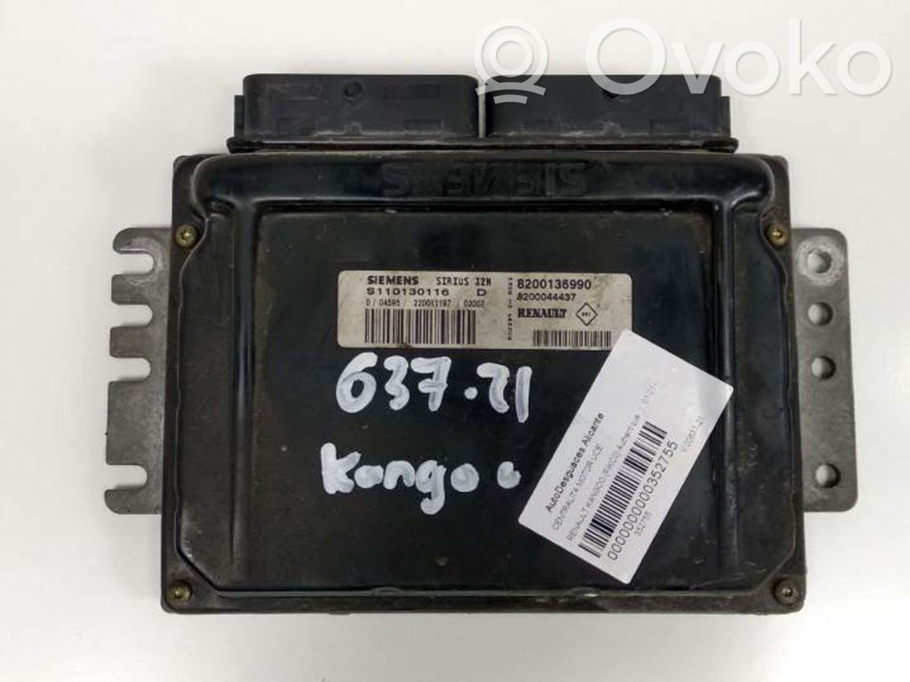 Renault Kangoo I Engine control unit/module 