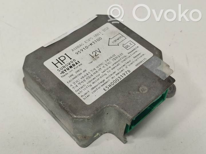 Airbag control unit/module   95910M3100