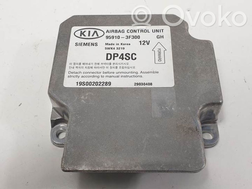 KIA Opirus Airbag control unit/module 