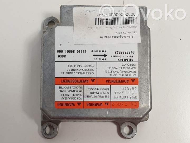 Peugeot 206 Airbag control unit/module 