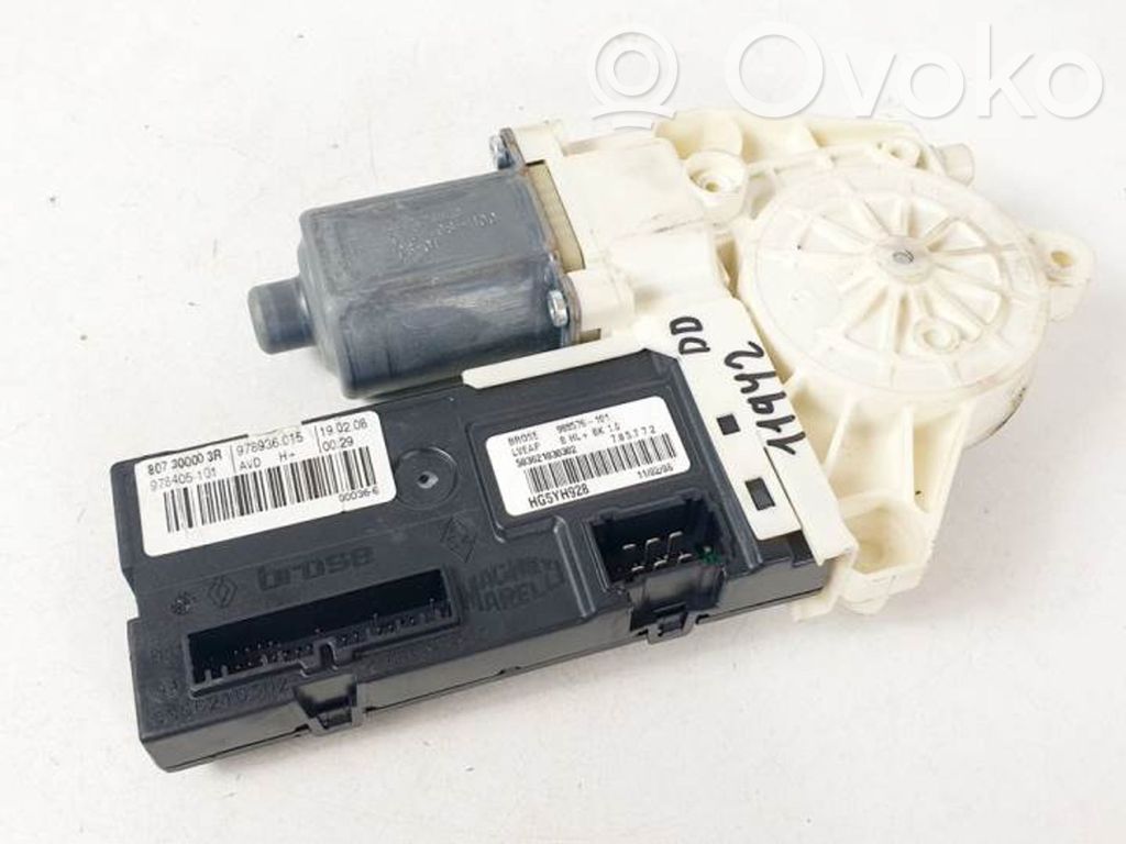 Renault Laguna III Silnik regulatora szyby drzwi przednich 