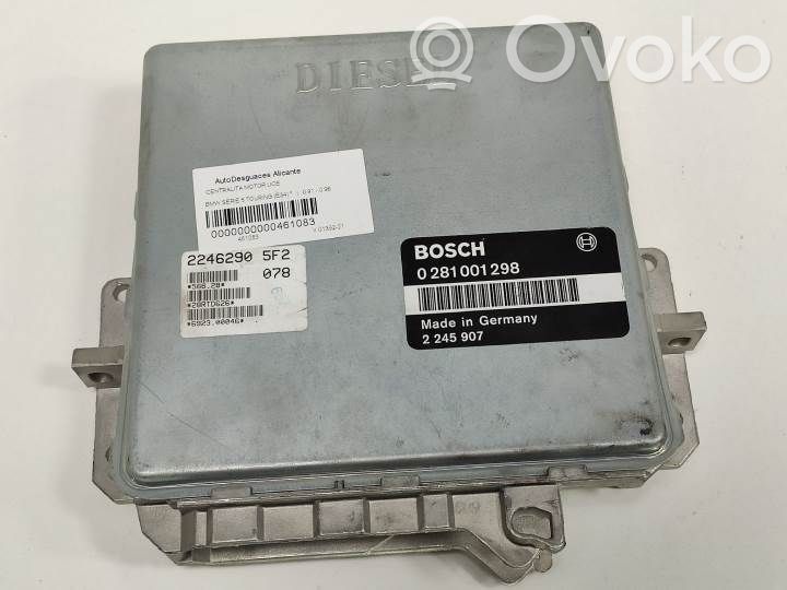 BMW 5 E34 Variklio valdymo blokas 