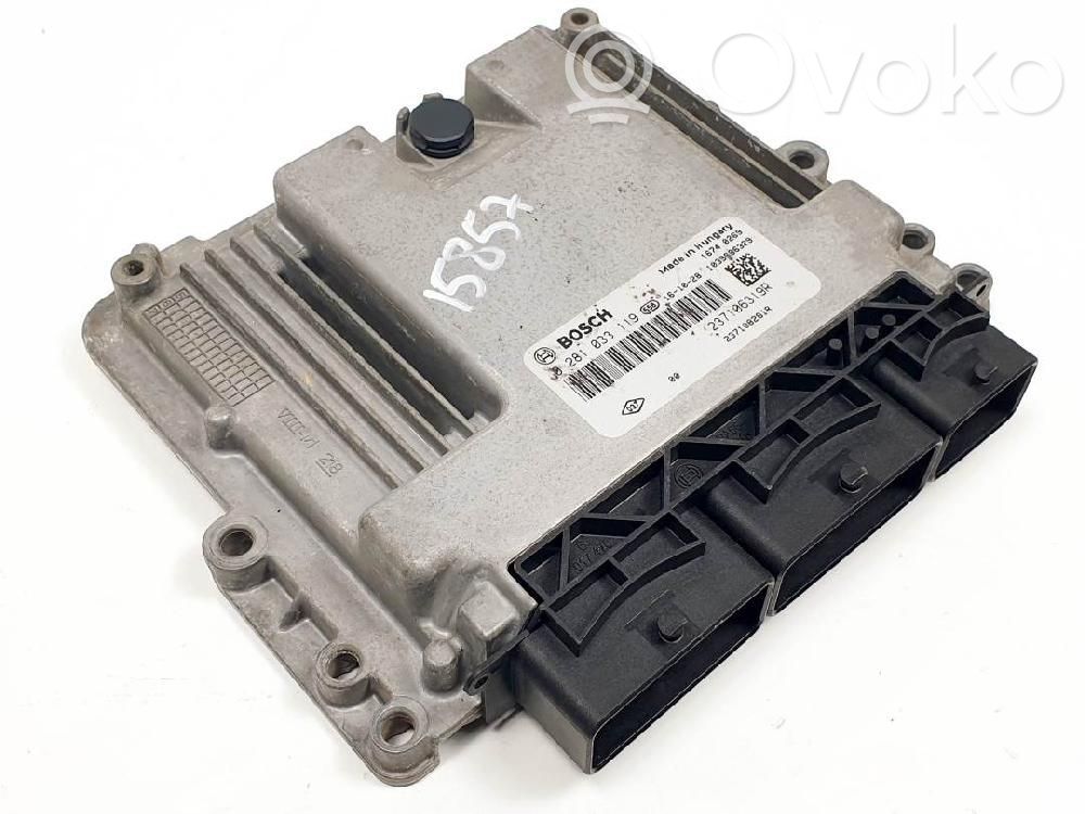 Unidad de control/módulo del motor   0281033119,237108281R