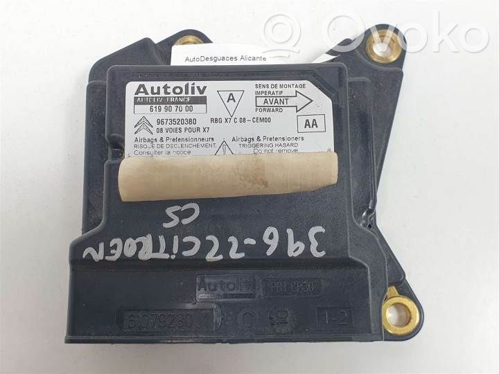 Citroen C5 Airbag control unit/module 