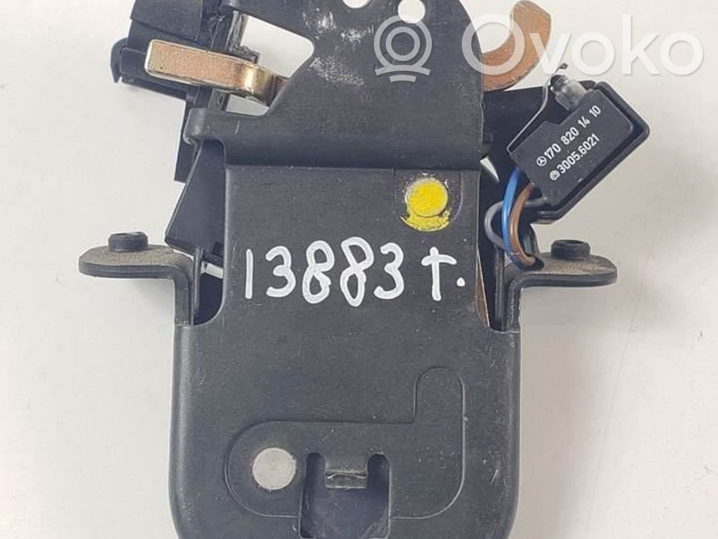 Mercedes-Benz SLK R170 Zamek klapy tylnej / bagażnika 