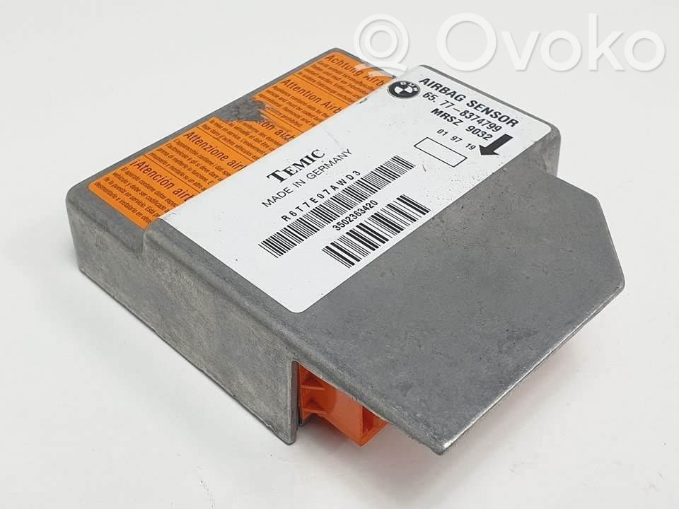 Module de contrôle airbag   65778374799,MRSZ9032