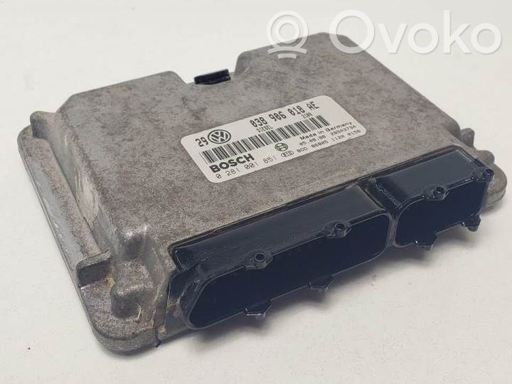 Centralina/modulo del motore   0281001851,038906018AE
