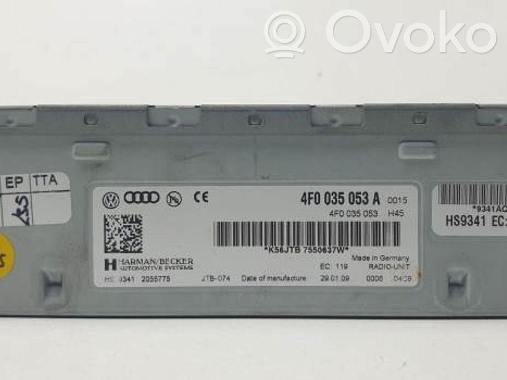 Audi A5 8T 8F Unitate principală radio/CD/DVD/GPS 