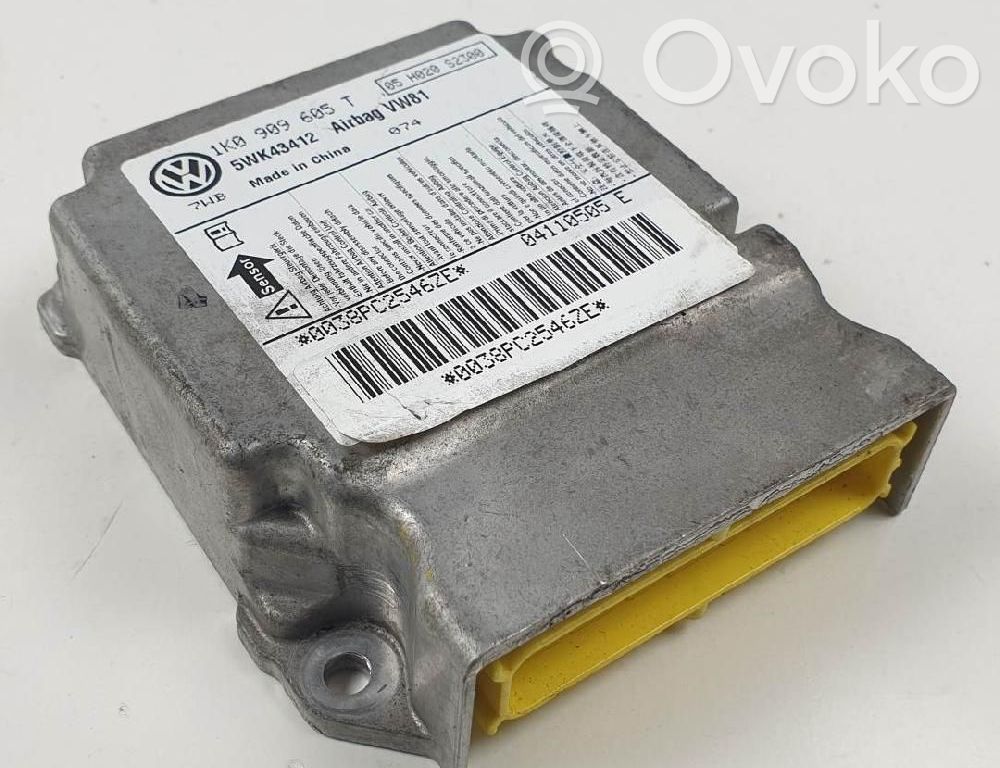 Skoda Octavia Mk2 (1Z) Module de contrôle airbag 