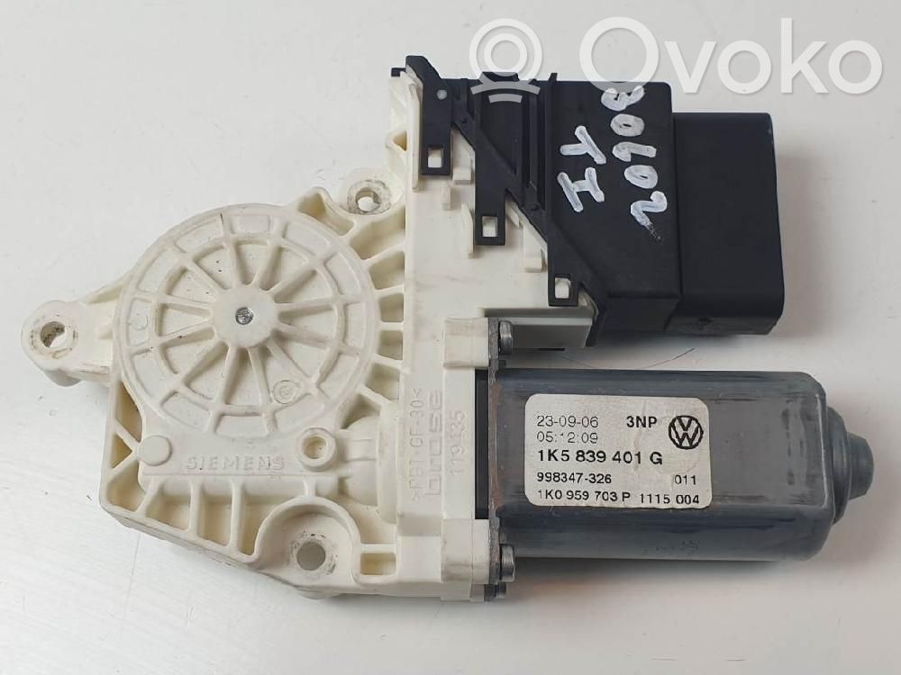 Volkswagen Jetta V Moteur de lève-vitre de porte arrière