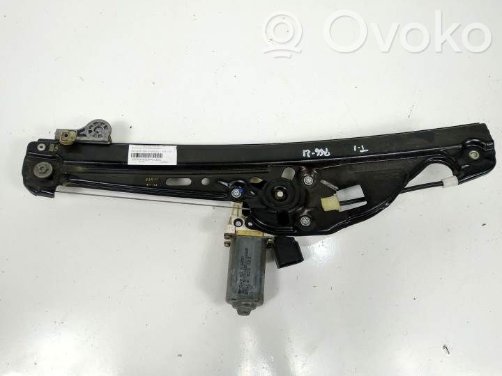 BMW 5 E60 E61 Alzacristalli manuale della portiera posteriore 