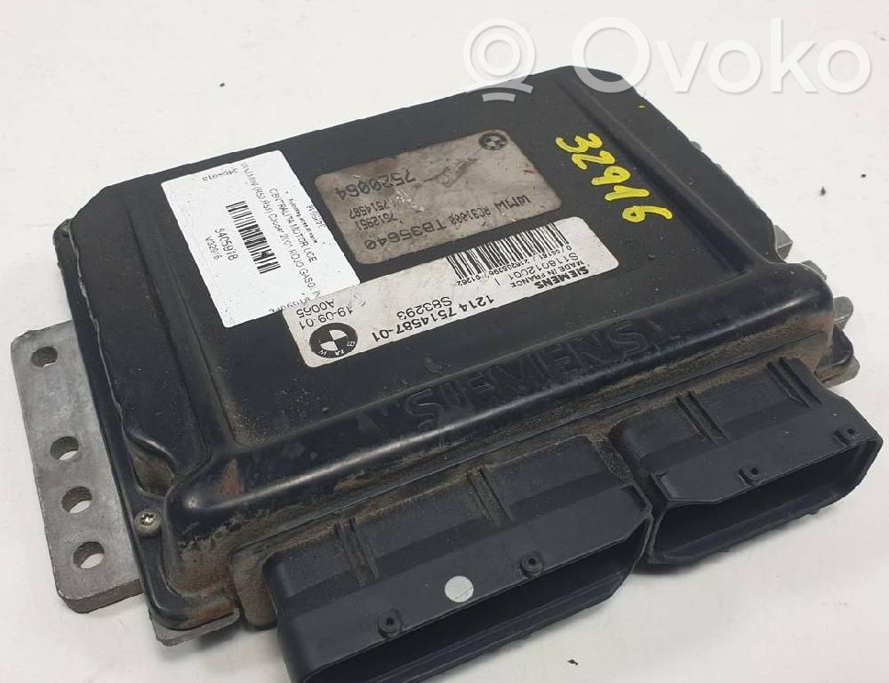 Mini One - Cooper R50 - 53 Engine control unit/module 