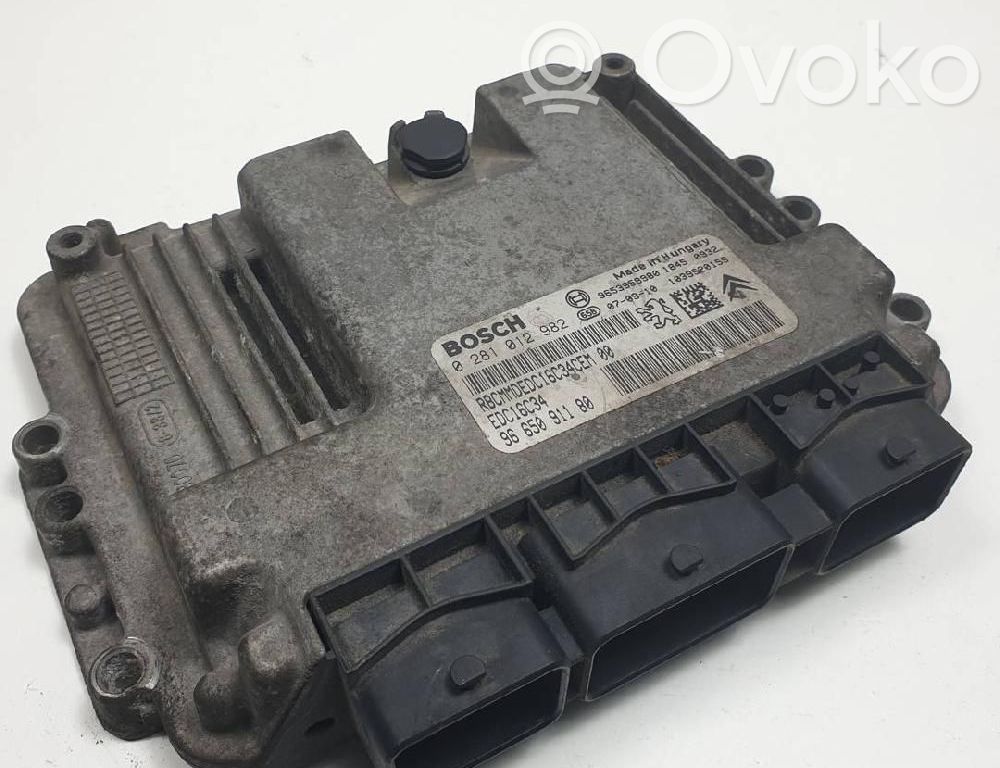 Unidad de control/módulo del motor   9665091180