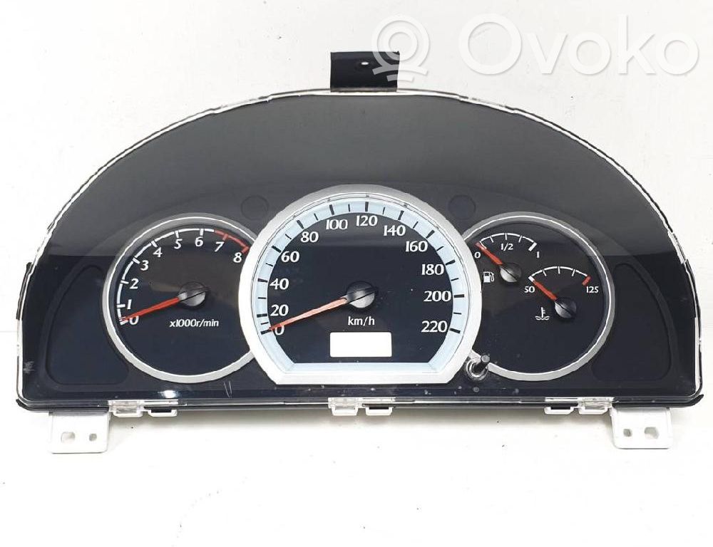 Chevrolet Lacetti Geschwindigkeitsmesser Cockpit 