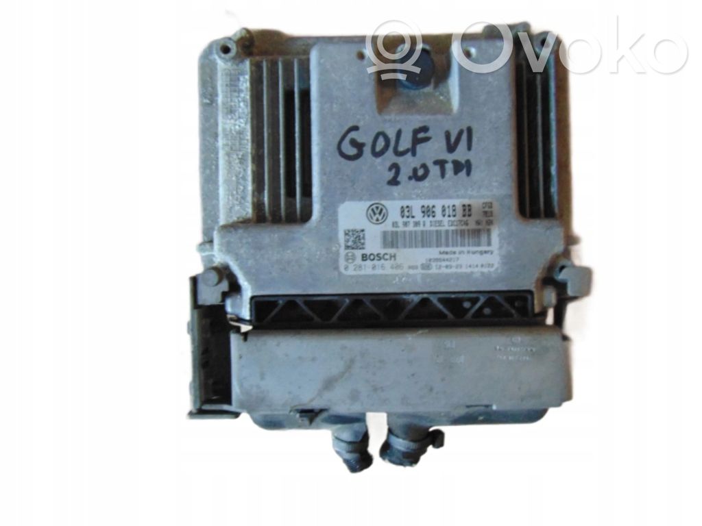 Volkswagen Golf VI Engine control unit/module 