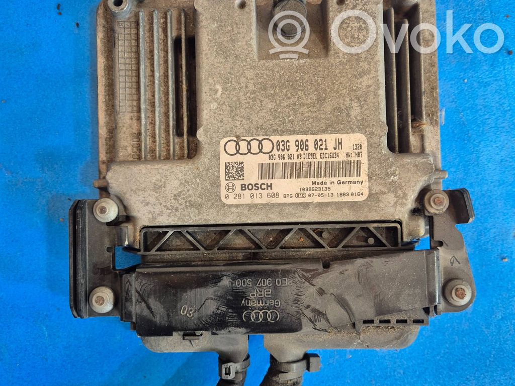 Engine control unit/module   03G906021JH,03G906021AB,0281013608,EDC16U34