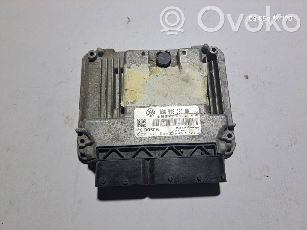 Engine control unit/module   03G906021NA,03G906021AB,0281014116,EDC16U34