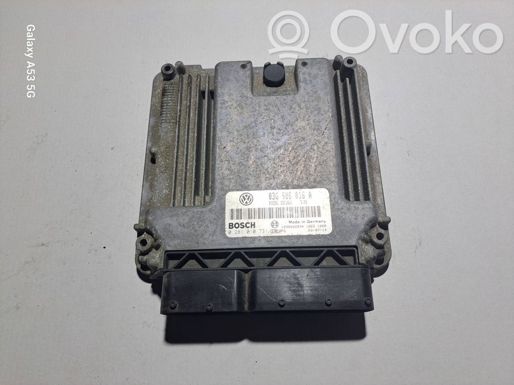 Volkswagen Touran I Sterownik / Moduł ECU 