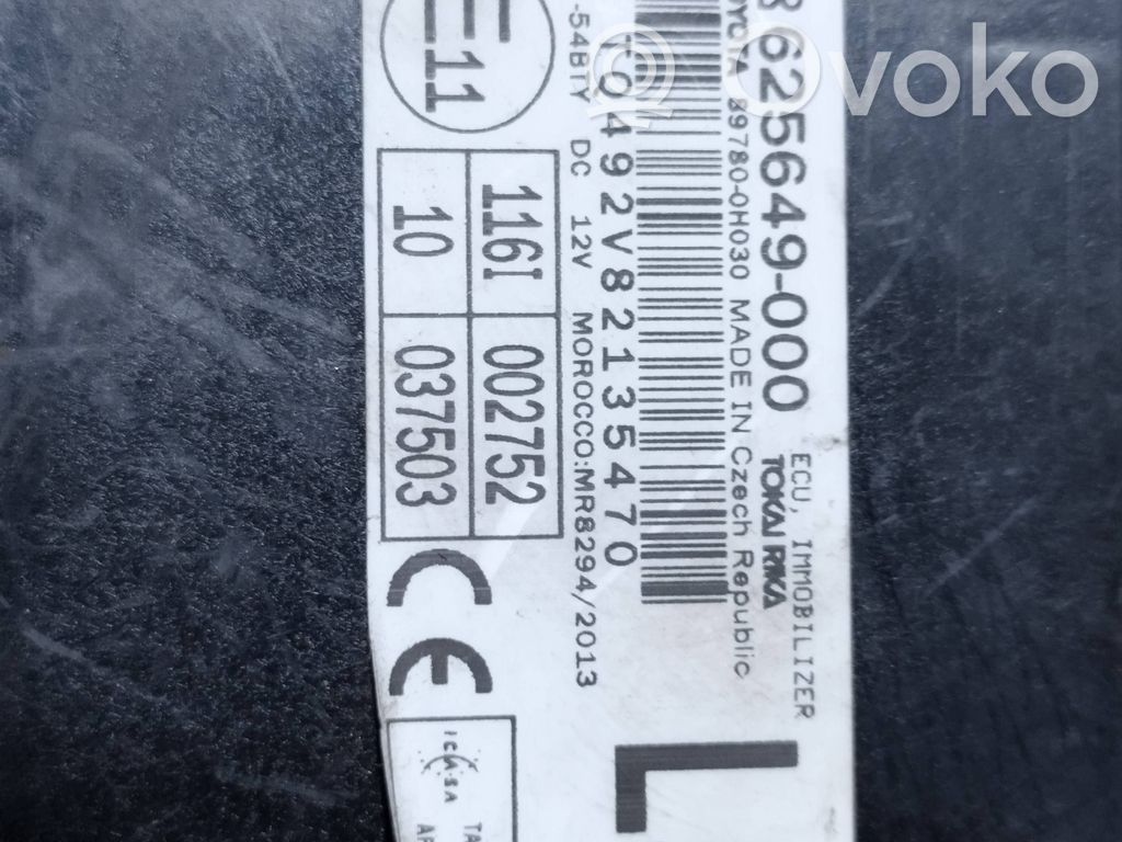 Toyota Aygo AB40 Other control units/modules 