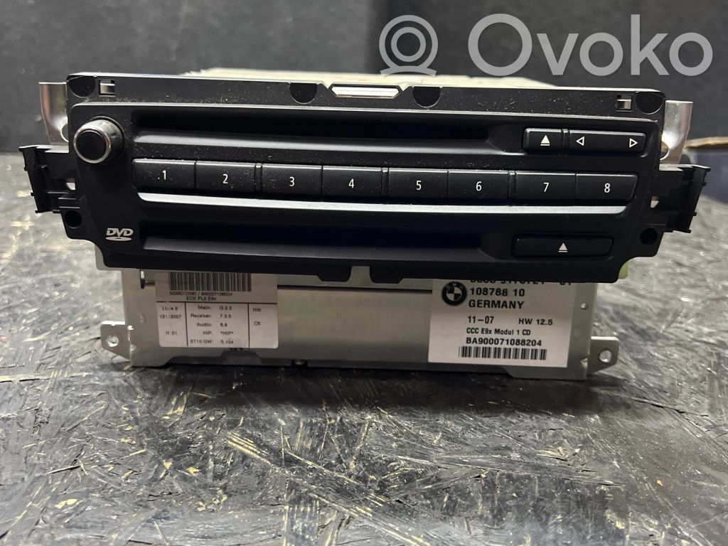 BMW 3 E90 E91 Radija/ CD/DVD grotuvas/ navigacija 