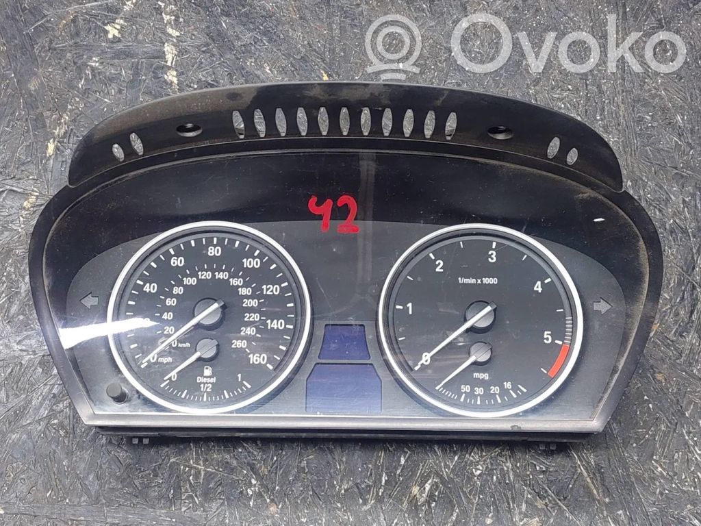 BMW 5 E60 E61 Speedometer (instrument cluster) 