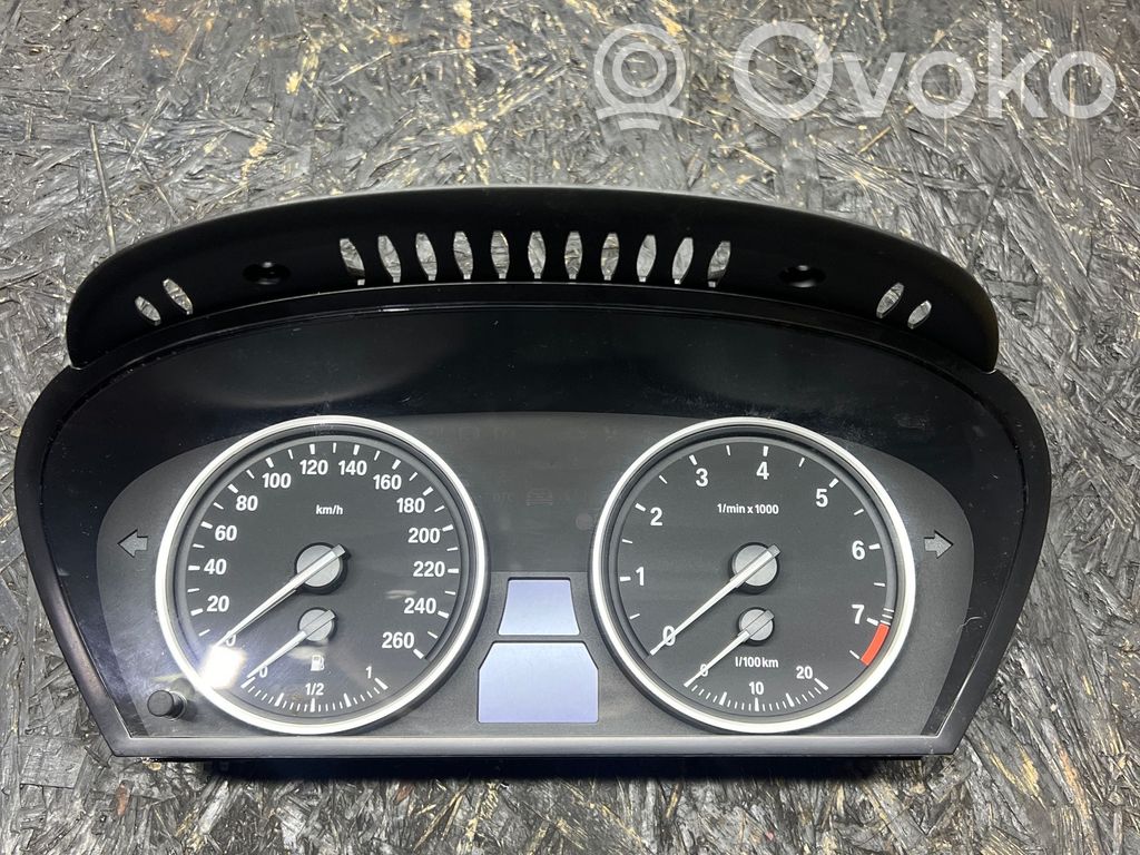 BMW 5 E60 E61 Speedometer (instrument cluster) 