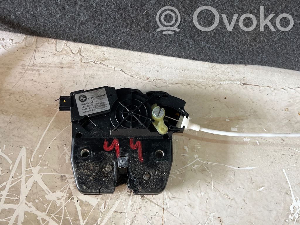 Tailgate/trunk/boot lock/catch/latch   51247119049,986945110,15223210
