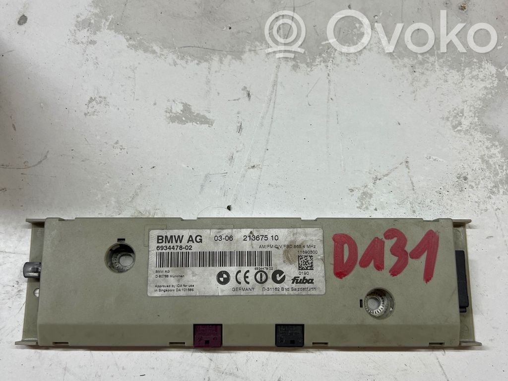 BMW 3 E90 E91 Antenos stiprintuvas 