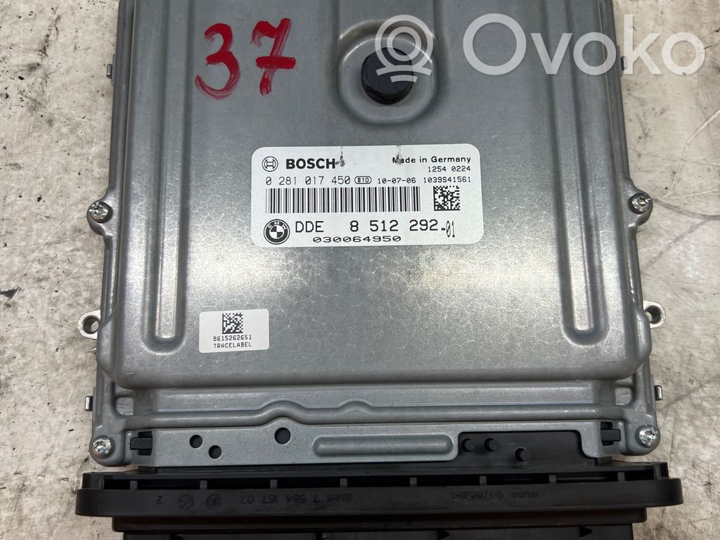 Moottorin ohjainlaite/moduuli   0281017450,8512292