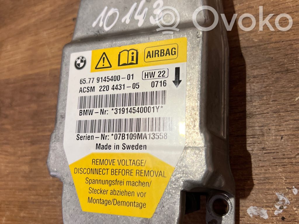 Airbag control unit/module   9145400