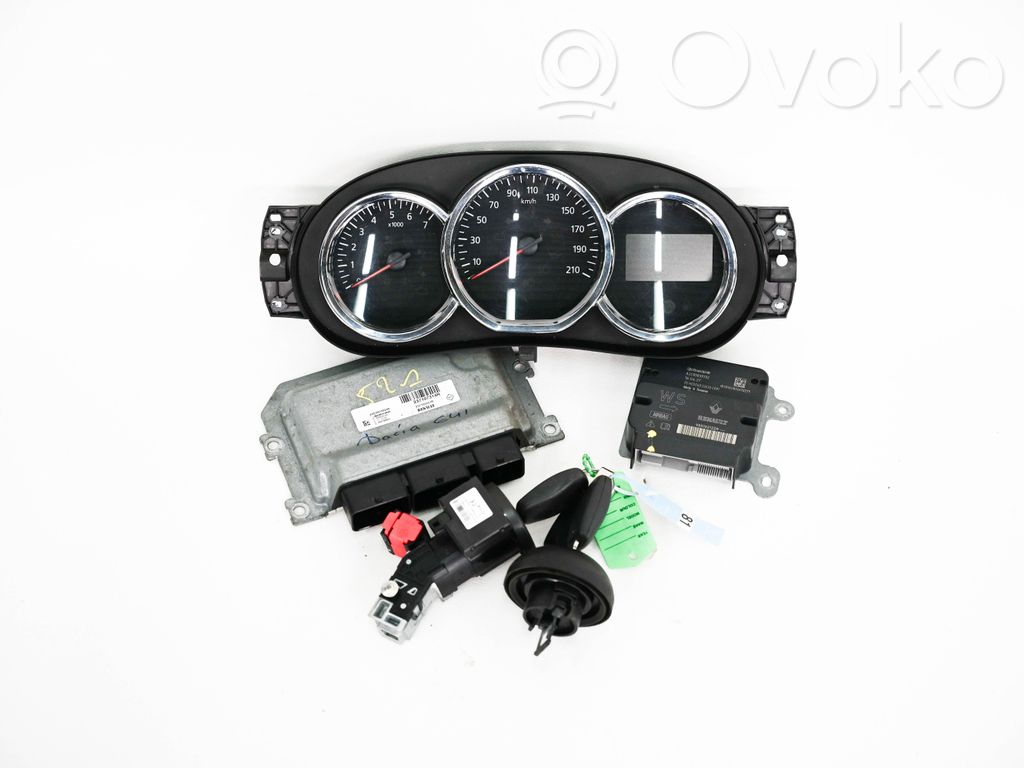 Dacia Sandero II Engine ECU kit and lock set 