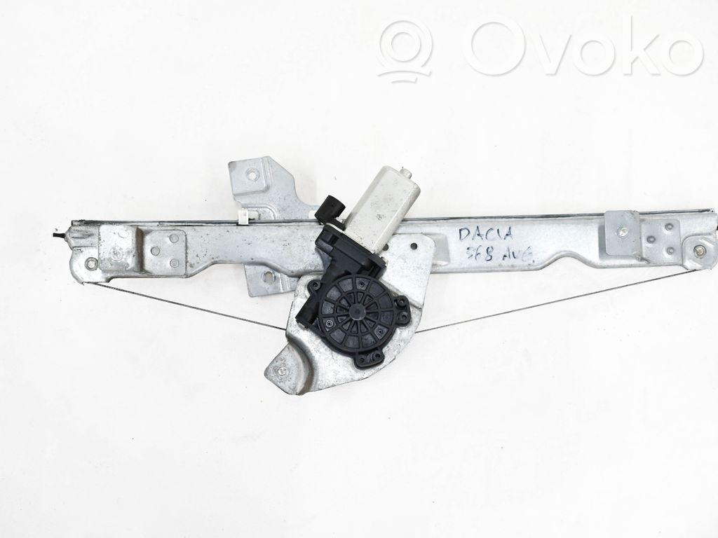 Dacia Sandero Front door window regulator with motor 