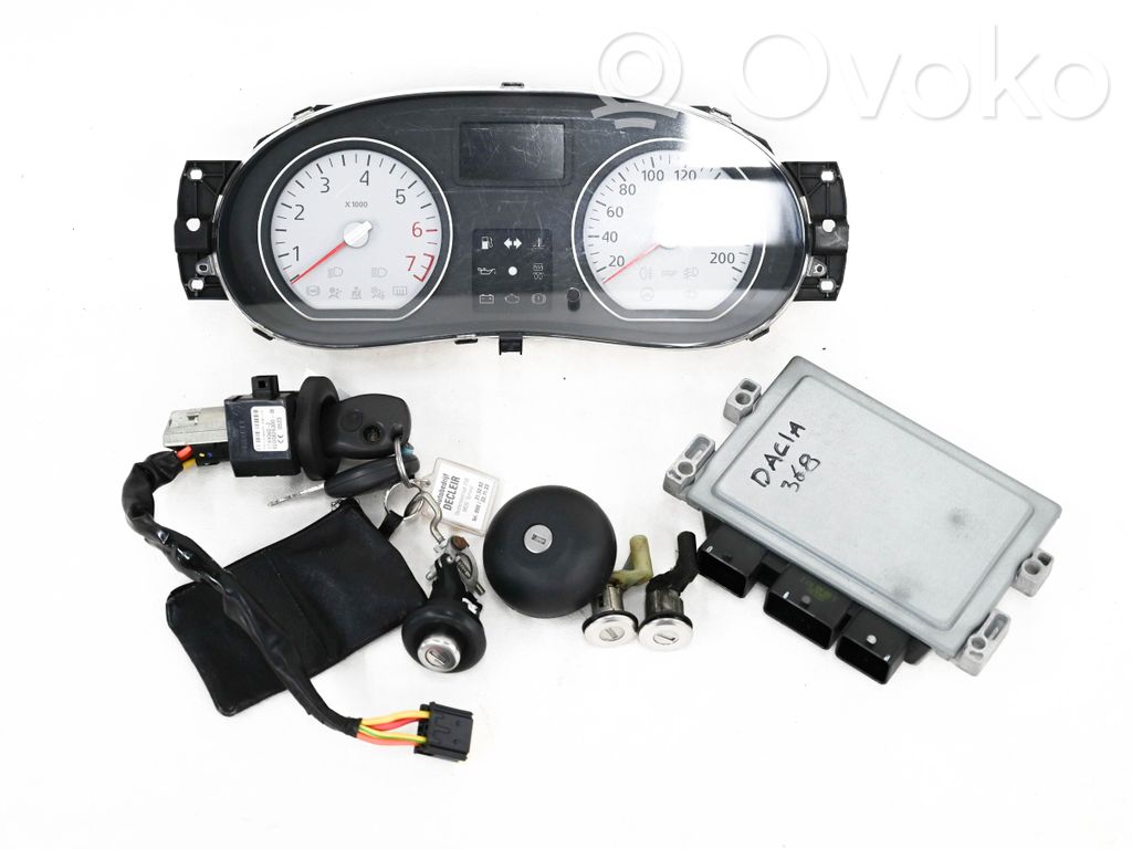 Dacia Sandero Engine ECU kit and lock set 
