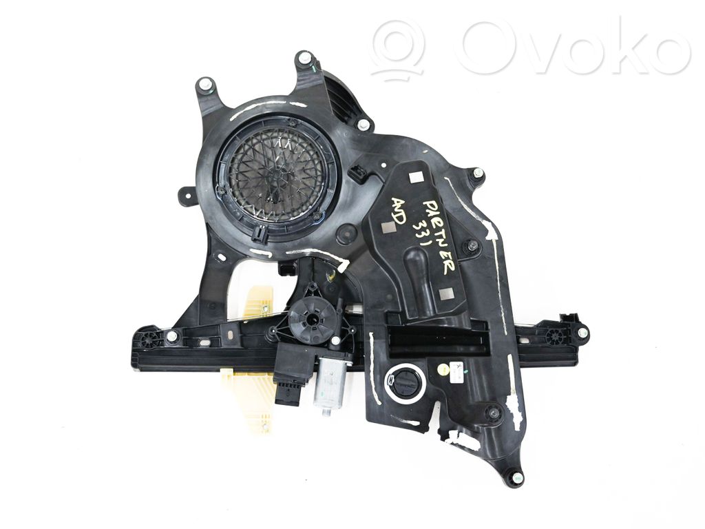 Peugeot Partner III Front door window regulator with motor 