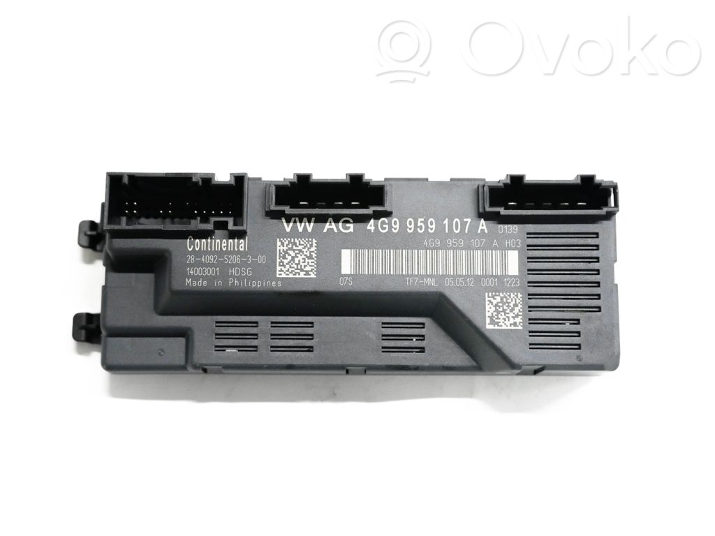 Audi A6 S6 C7 4G Tailgate/trunk control unit/module 