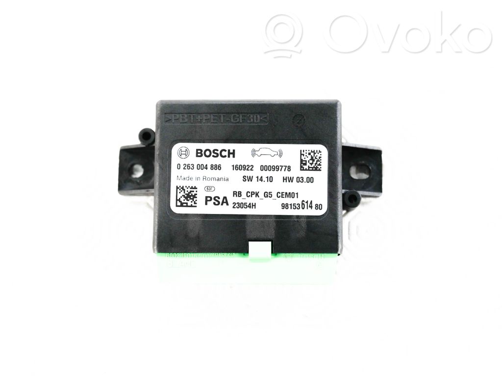 Peugeot 308 Parking PDC control unit/module 
