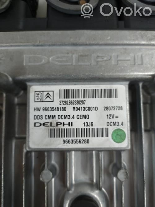 Peugeot 407 Engine control unit/module 
