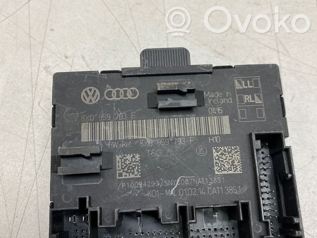 Audi Q3 8U Door control unit/module 