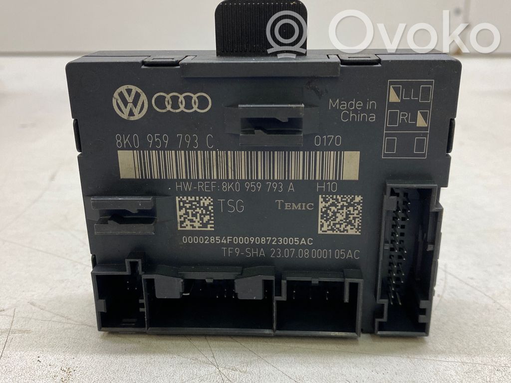 Audi A4 S4 B8 8K Door control unit/module 