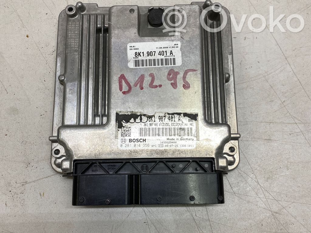Audi A4 S4 B8 8K Engine control unit/module 