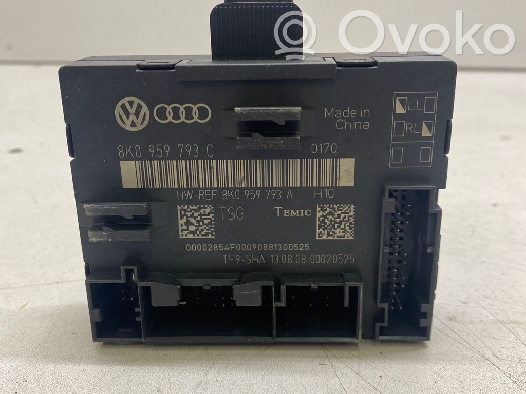 Audi A4 S4 B8 8K Door control unit/module 