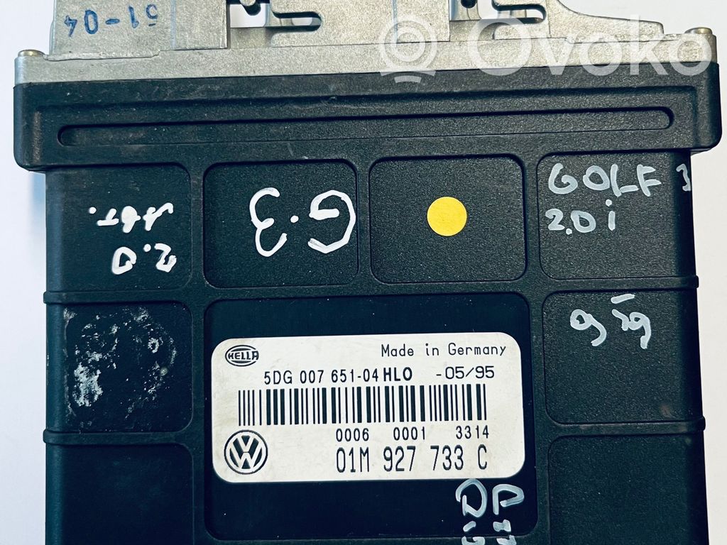 Engine control unit/module   01M927733C,5DG00765104