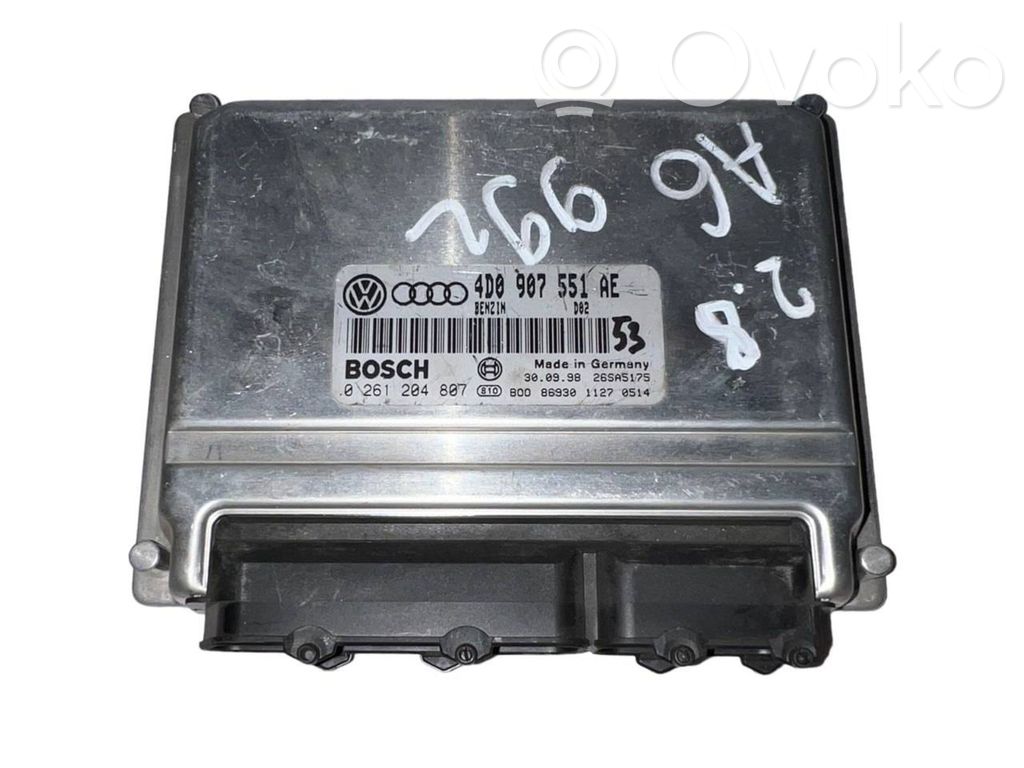 Audi A6 S6 C5 4B Engine control unit/module 