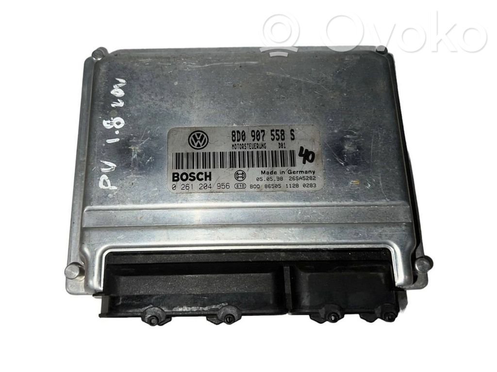 Engine control unit/module   8D0907558S,26SA5282,0261204956