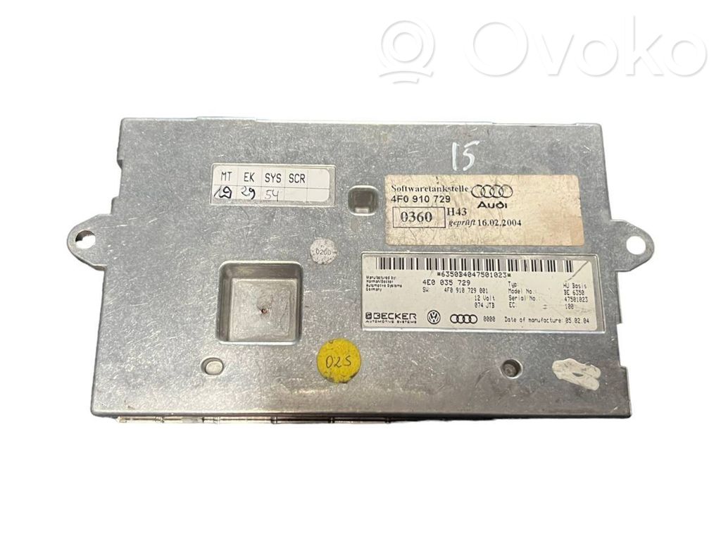 Audi A6 S6 C6 4F Centralina MMI 