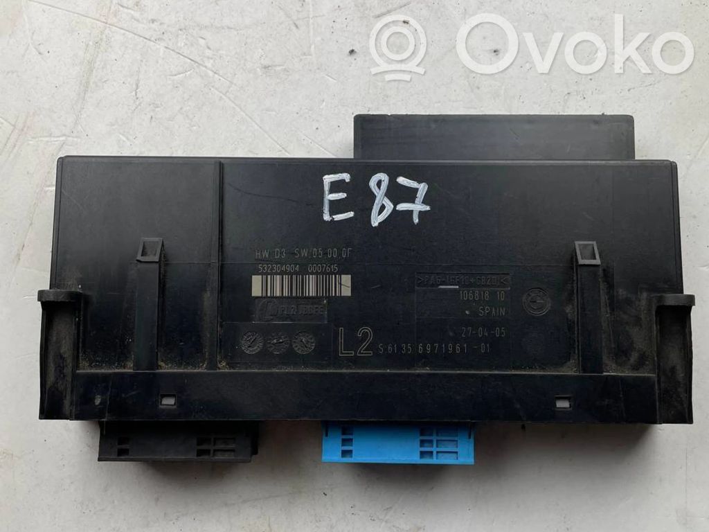BMW 1 E81 E87 Comfort/convenience module 