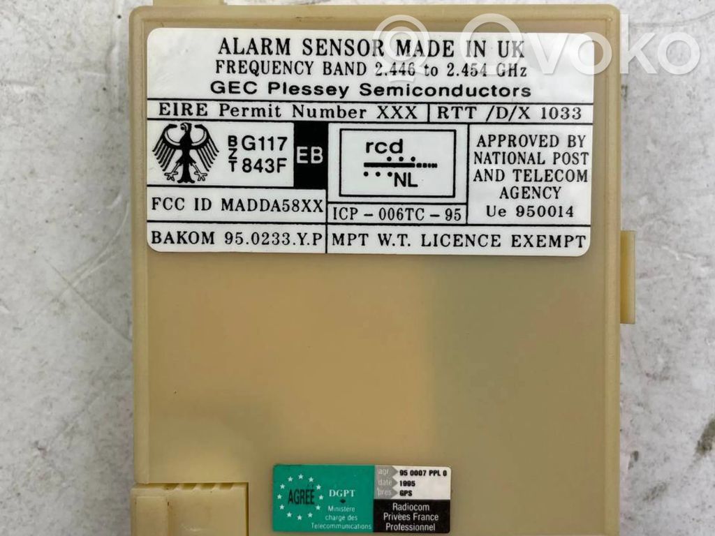 BMW 5 E39 Alarm control unit/module 